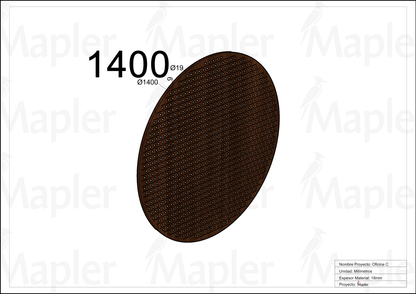 Tablero Mapler Circular